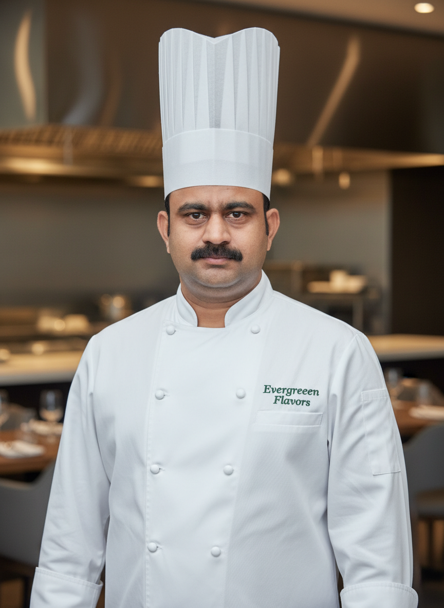 Chef Saiju Joseph - Evergreen Flavours